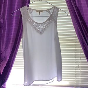 Monteau lace detail tank top